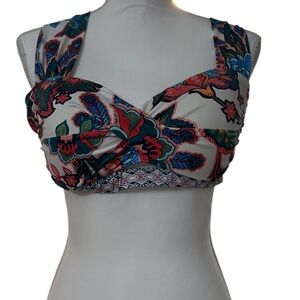 Gibson Latimer Vibrant Floral Bikini Swim Suit